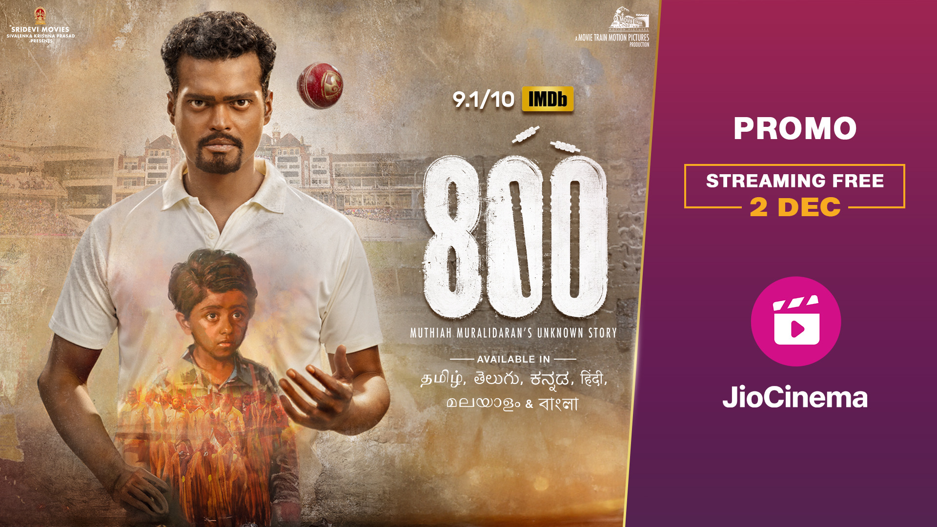 Muttiah Muralitharan biopic announced: This Indian actor to play legendary  Sri Lankan off spinner